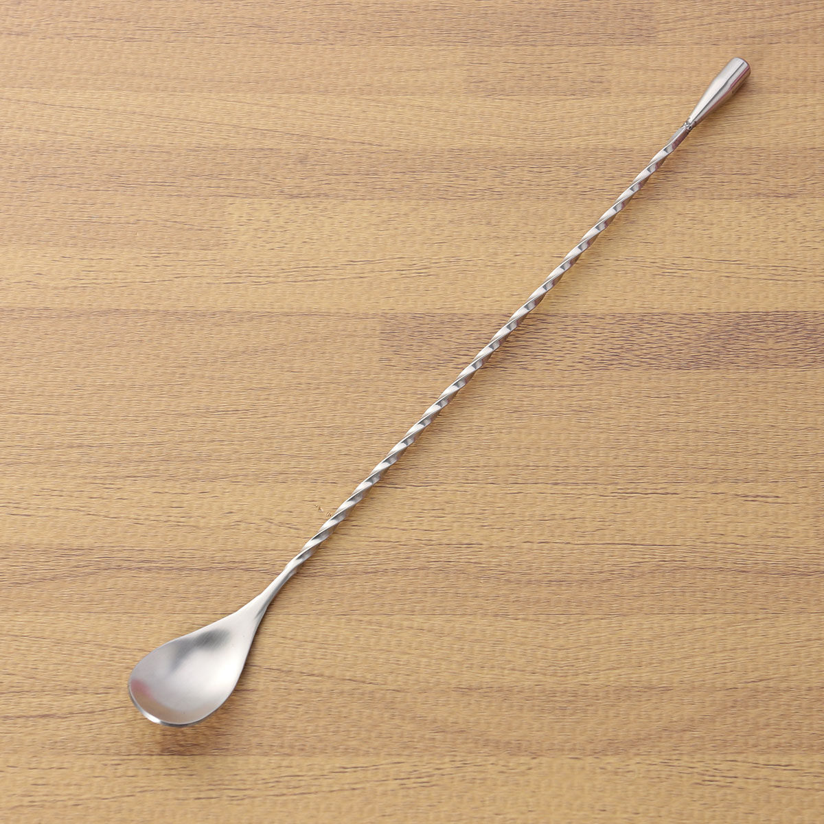 Bar Spoon Twisted - Sendok Bar Berulir dari Baja Tahan