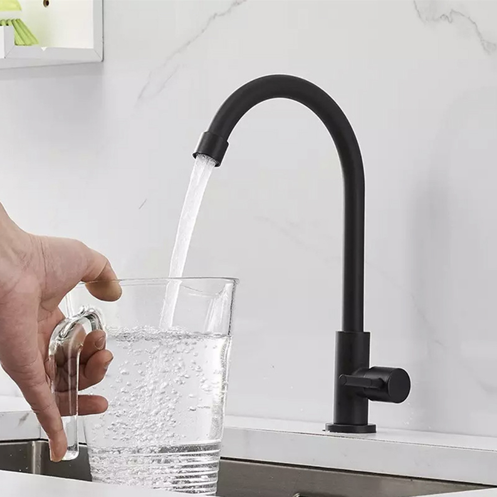 Home Bar Sink - Keran Air Dapur Plastik Baja Satu