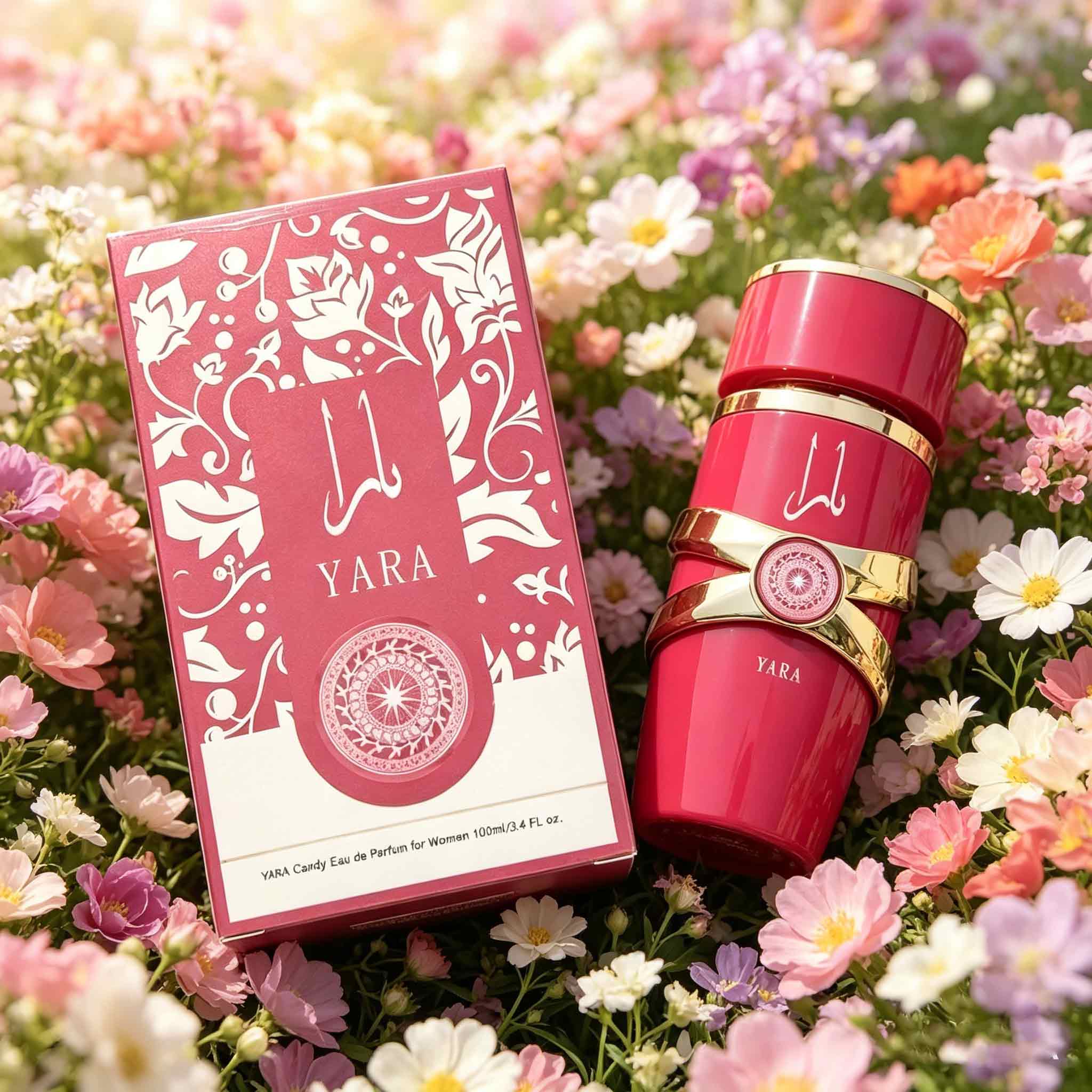 Home Bar Accessories - Parfum Timur Tengah Yara, Botol Merah