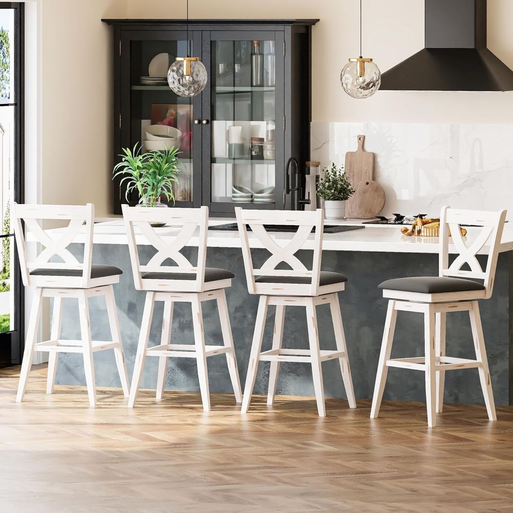 Set Kursi Bar Putar 2 Buah, Ti - Home Bar Stools ulasan dan harga