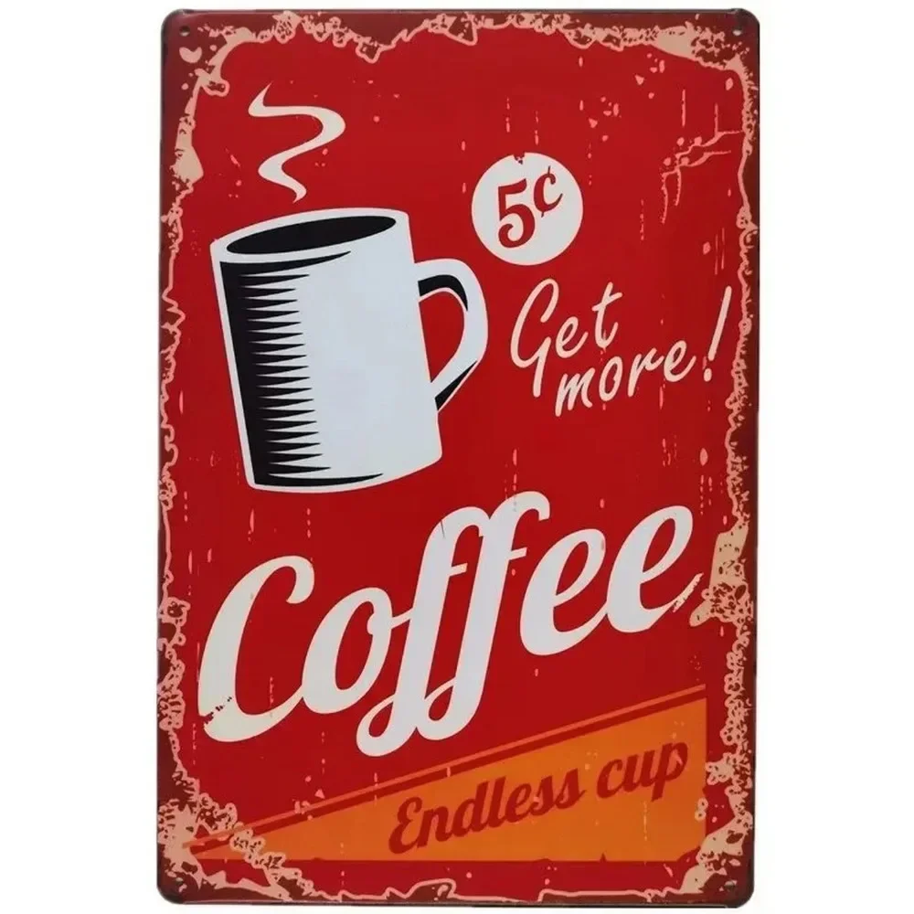 Papan Tanda Logam Dekorasi Din - Home Bar Cafe ulasan dan harga