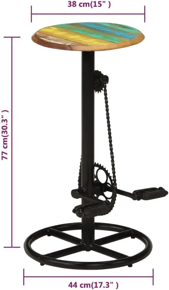 Kursi Bar 2 pcs, Kursi Meja Da - Home Bar Stools ulasan dan harga