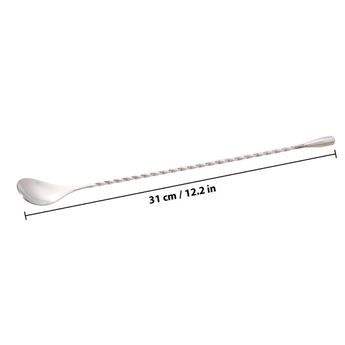 Sendok Bar Berulir dari Baja T - Bar Spoon Twisted ulasan dan harga