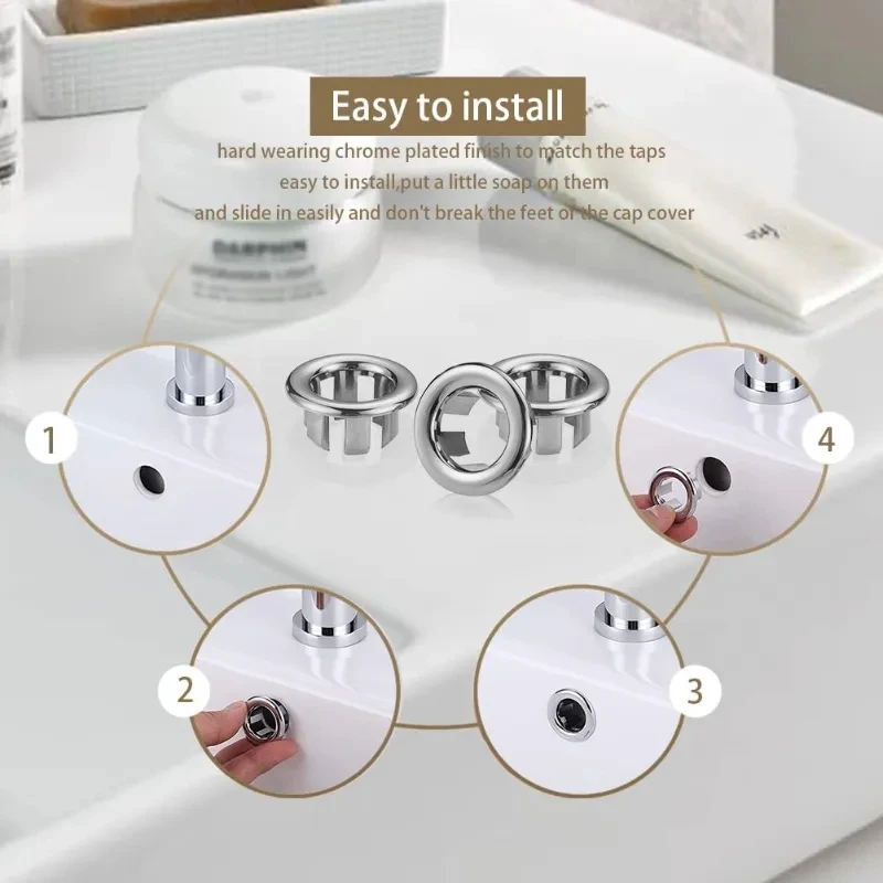4 buah aksesoris penutup luban - Home Bar Sink ulasan dan harga