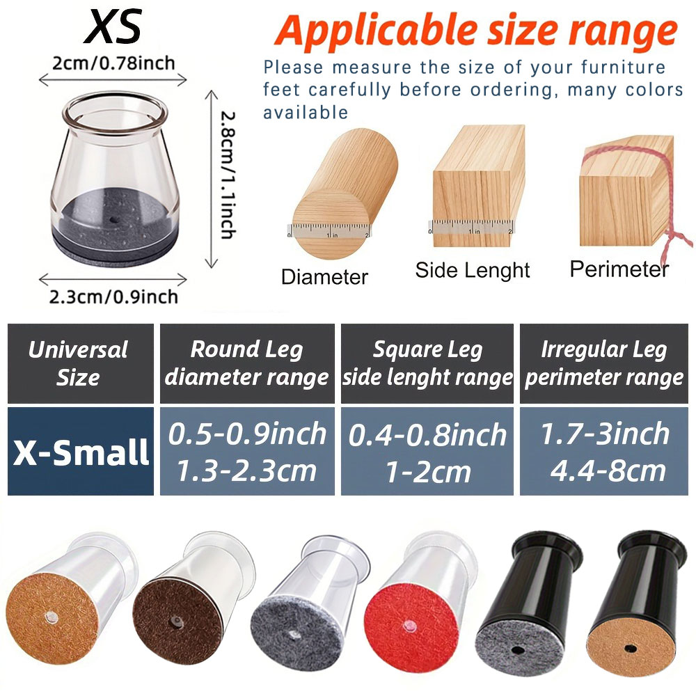 20 Buah-Pelindung Kaki Kursi E - Home Bar Stools ulasan dan harga