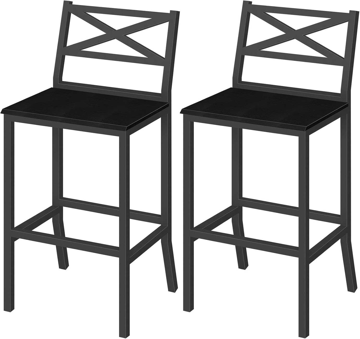 Kursi Bar, Set 2 Kursi Bar den - Home Bar Stools ulasan dan harga