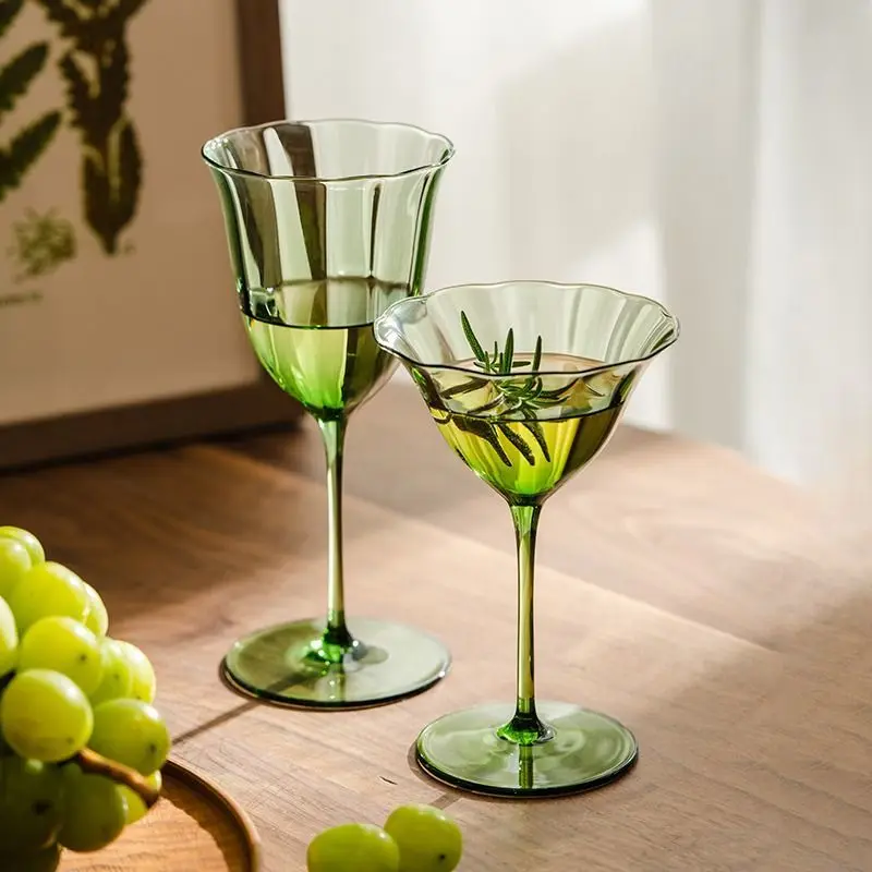 Gelas Sampanye Kristal Antik K - Home Bar Setup ulasan dan harga