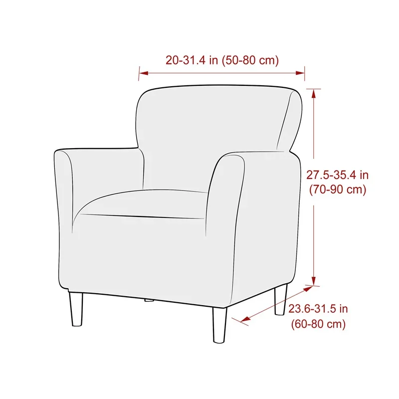 1 Buah Sarung Sofa Anti Air Wa - Home Bar Seating ulasan dan harga