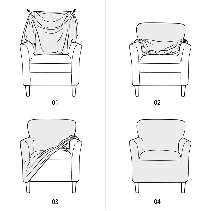 1 Buah Sarung Sofa Anti Air Wa - Home Bar Seating ulasan dan harga