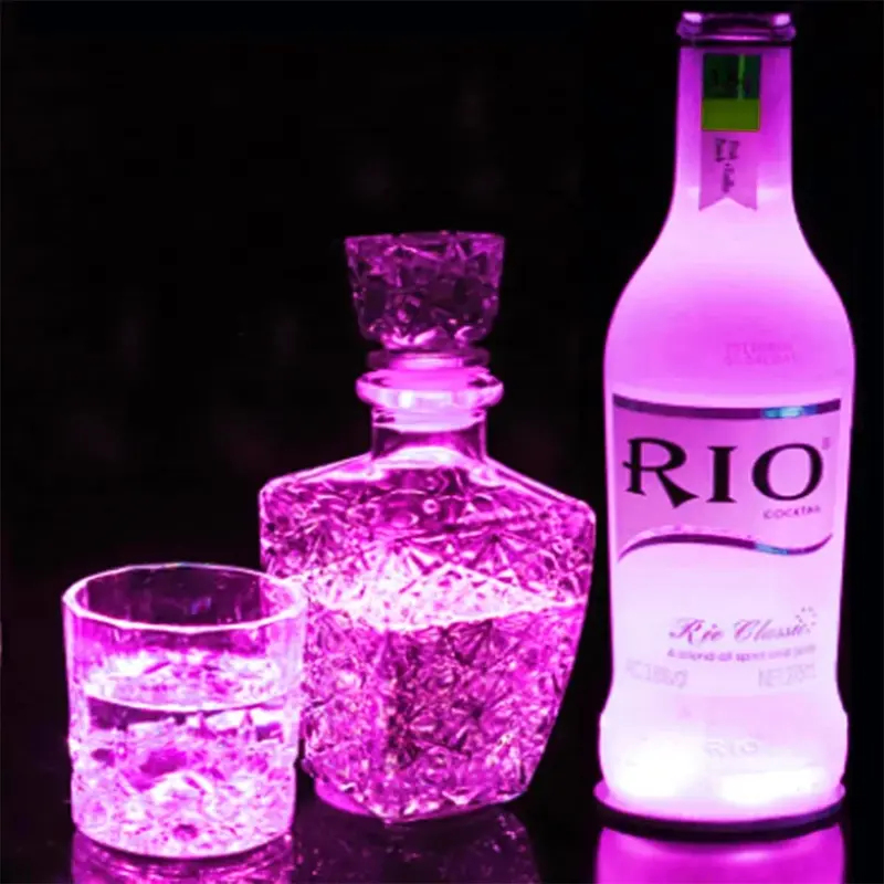Set 5 Buah Tatakan Gelas LED B - Home Bar Setup ulasan dan harga